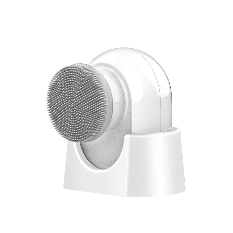 Mini household RF beauty instrument, cleaning instrument, skin silicone brush