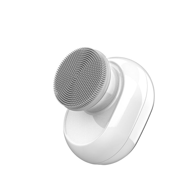 Mini household RF beauty instrument, cleaning instrument, skin silicone brush